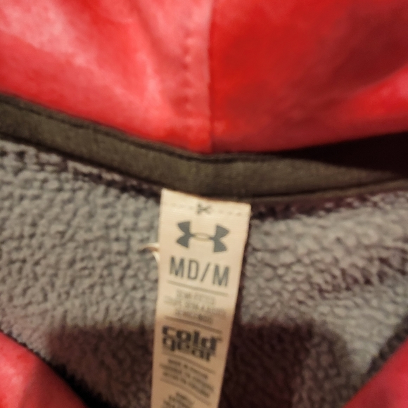 🎉SALE 5 for $15🎉Gray and pink Under Armour Hoodie. Very soft. Size medium - Picture 2 of 2